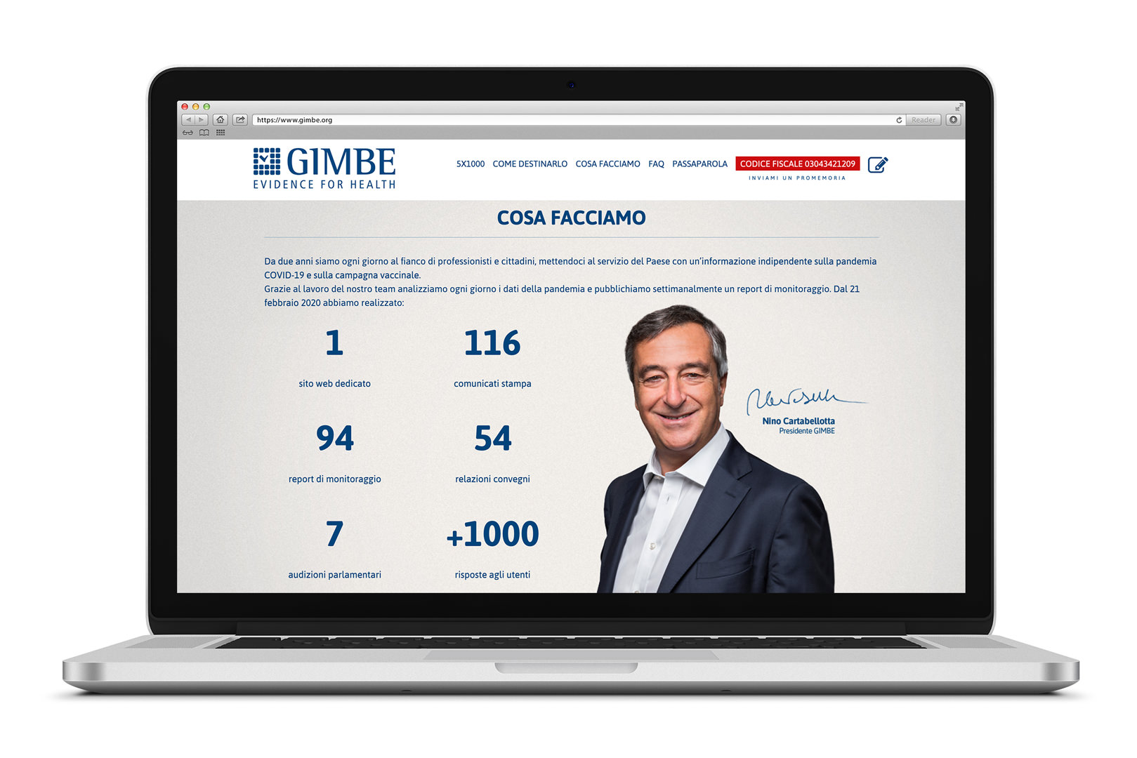 Fondazione Gimbe Nino Cartabellotta - Fotografo di ritratto a Roma