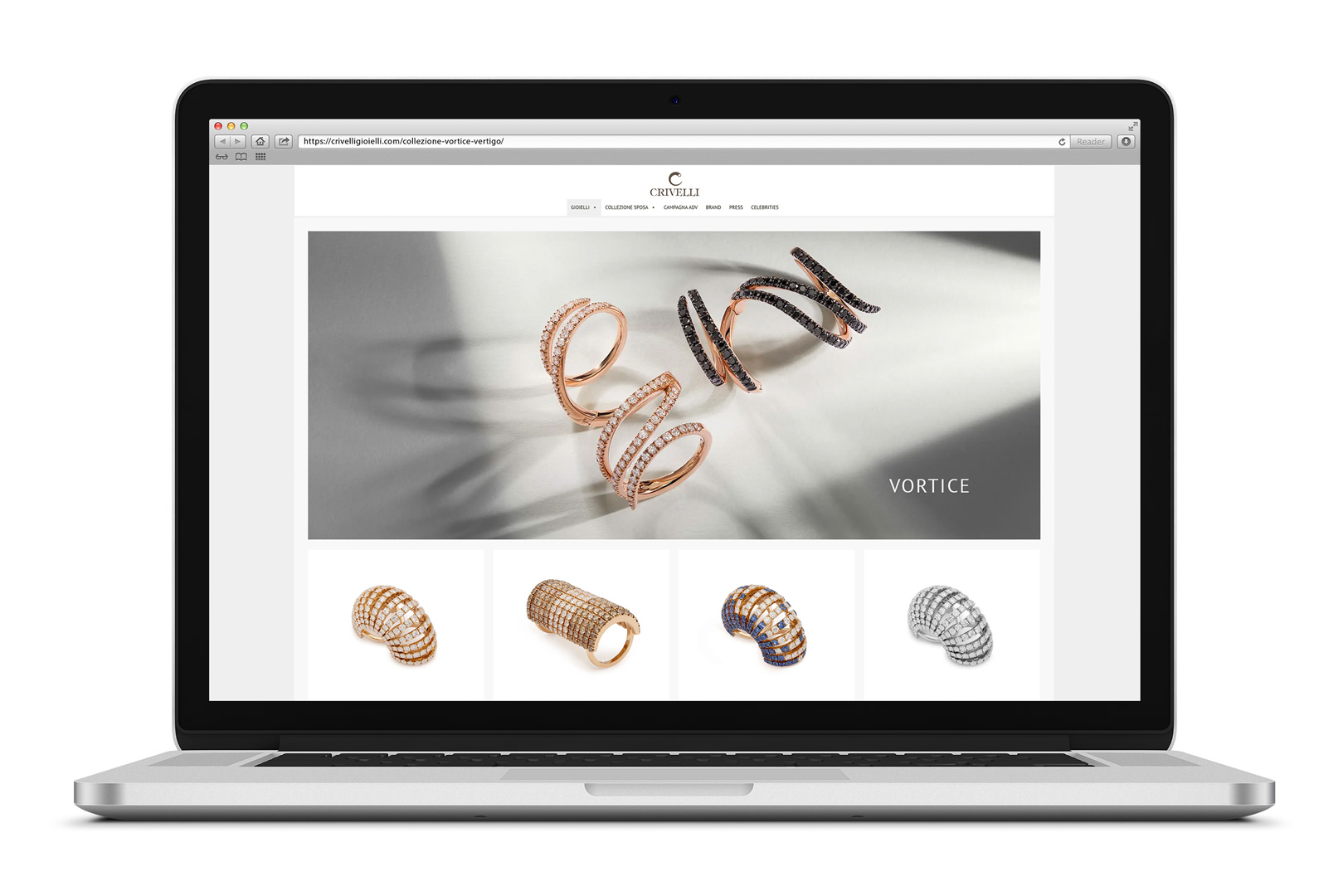 Fotografo professionista di gioielli a Roma - foto per social network e ecommerce